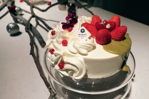 ハイアットリージェンシー大阪2018のクリスマスストロベリーショートケーキ